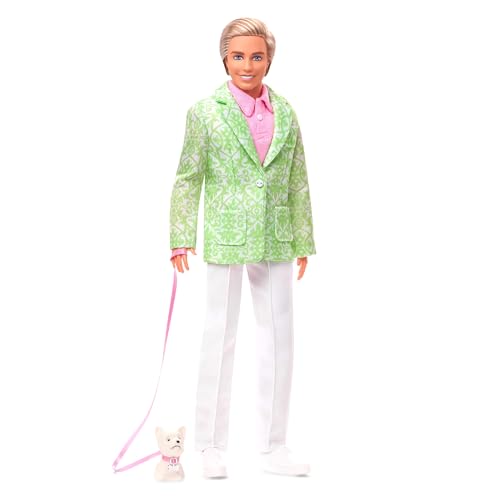 Ken Doll in Pastel Suit with Dog H269575