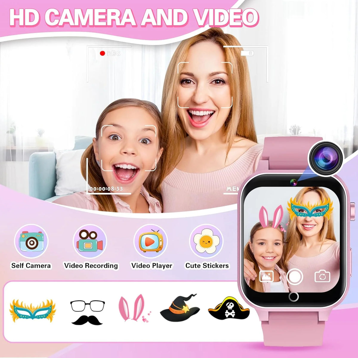 Smart Watch with Games Video Camera Music Pedometer L315