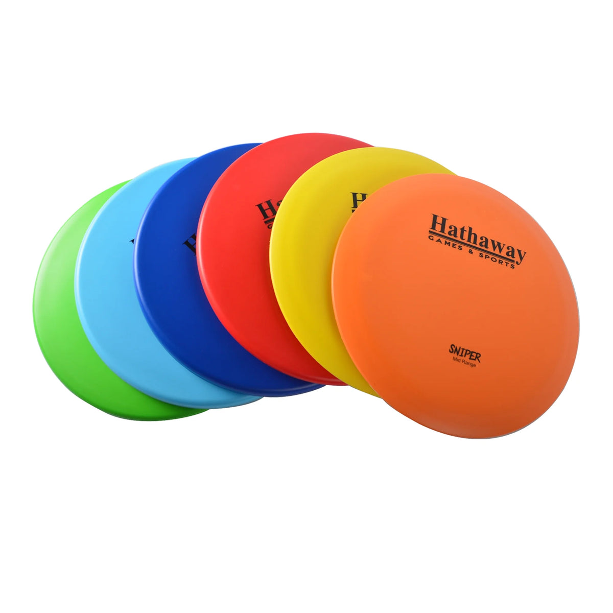 Disc Golf Starter Set with 6 Discs and Case K620716