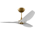 52 Ceiling Fan with White Blades and Gold Finish O278891