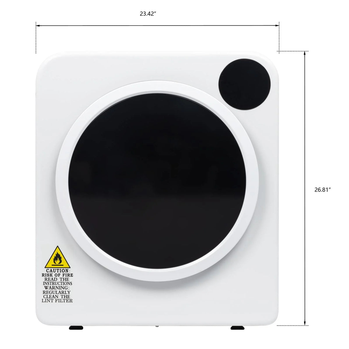 Electric Compact Laundry Clothes Dryer C2791
