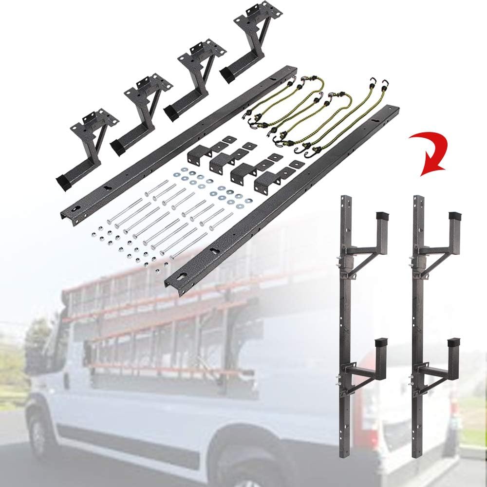 Adjustable Trailer Ladder Rack for Enclosed Trailer Side Wall B249562