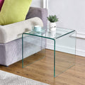 Glass End Side Table Nightstand Bedside Table Coffee Table I4601