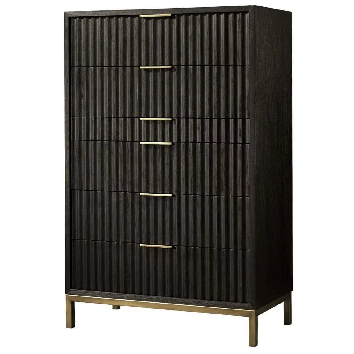 6 Drawer Mahogany Wood Chest X54353