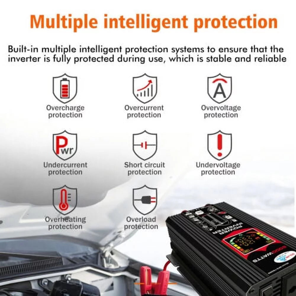 300W Solar Panel Kit with Controller and Power Inverter D9762