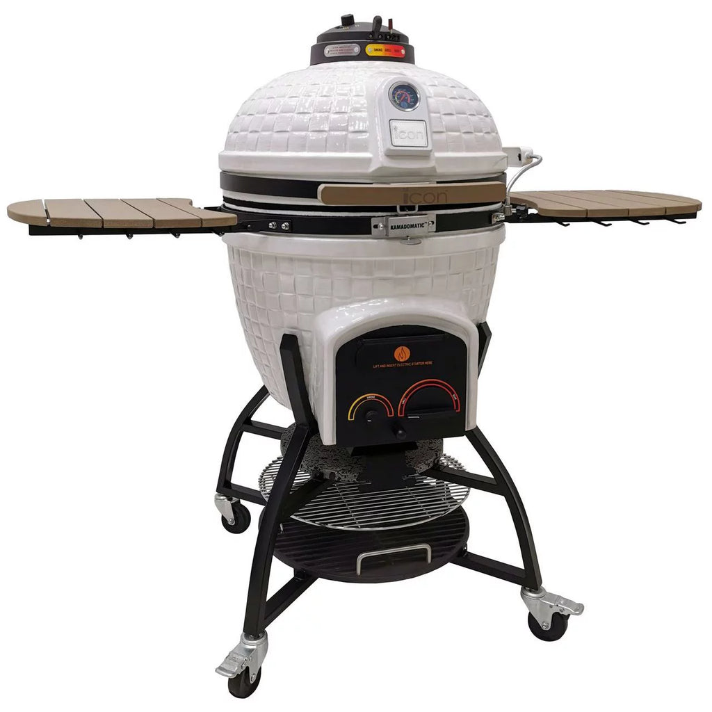 White Kamado Grill Y1938