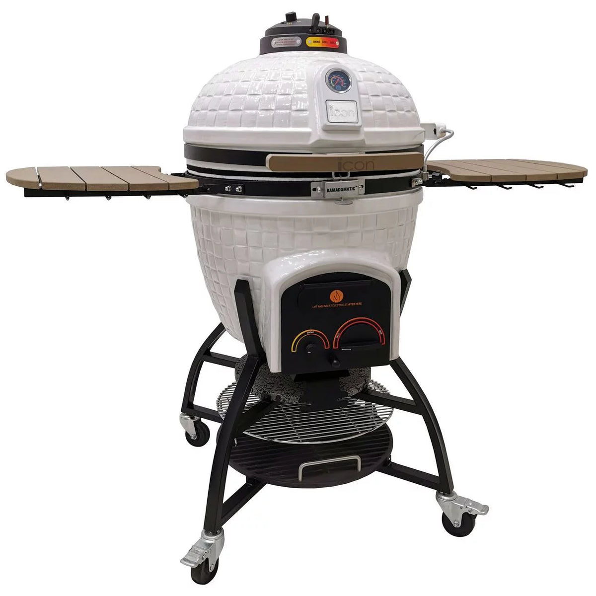 White Kamado Grill Y1938