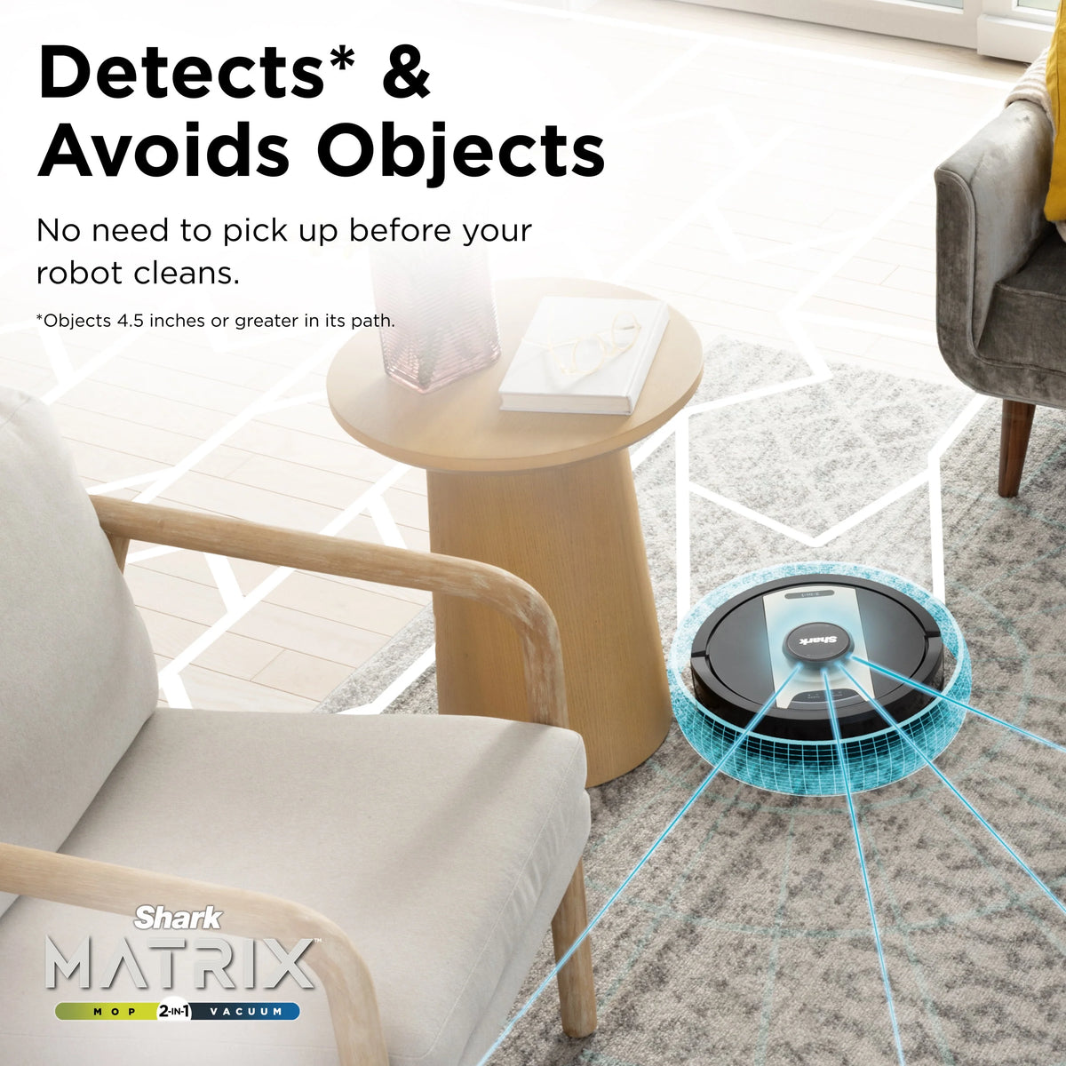 2-in-1 Robot Vacuum & Mop H54012