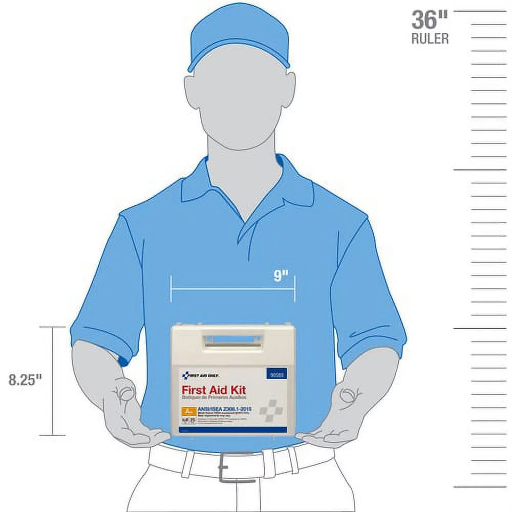 25-Person Bulk Plastic First Aid Kit Q587622