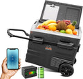 Battery Operated Portable Camping Fridge with Wheels F404810