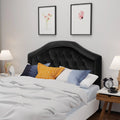 Black Velvet Queen/Full Headboard M173724