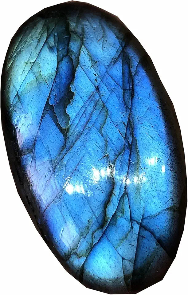 53.90 Ct Natural Labradorite Oval Cabochon Loose Gemstone Z463