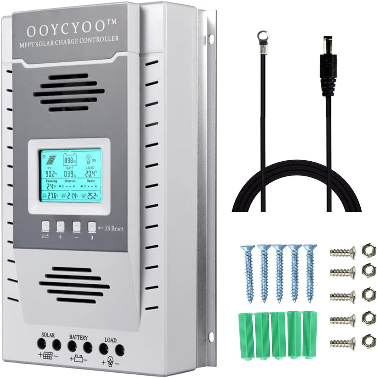 100Amp MPPT Solar Controller 100V Input LiFePO4 Lead-Acid AGM V745821