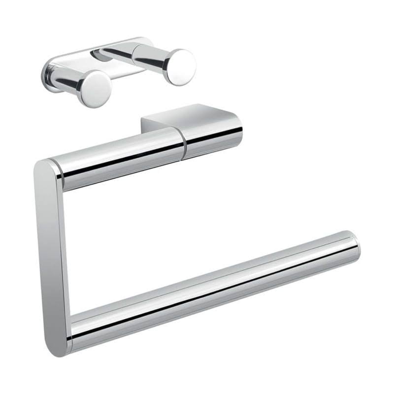 Chrome Bathroom Accessory Set G65787