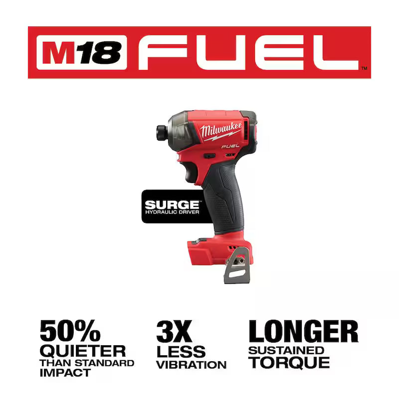 18V Lithium-Ion Brushless Cordless 1/4 in. Hex Impact Driver M386082