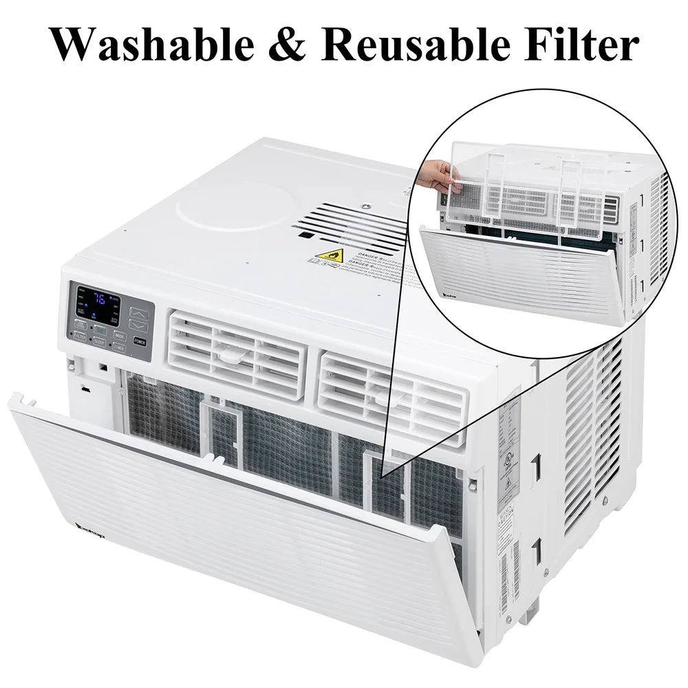 5000 BTU White Window Air Conditioner X836245