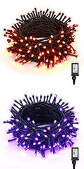 240 LED 78.74ft Orange Purple String Lights R2458