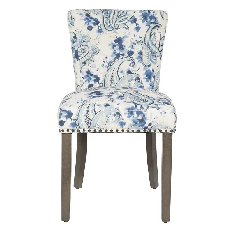 Paisley Blue Dining Chair H1165