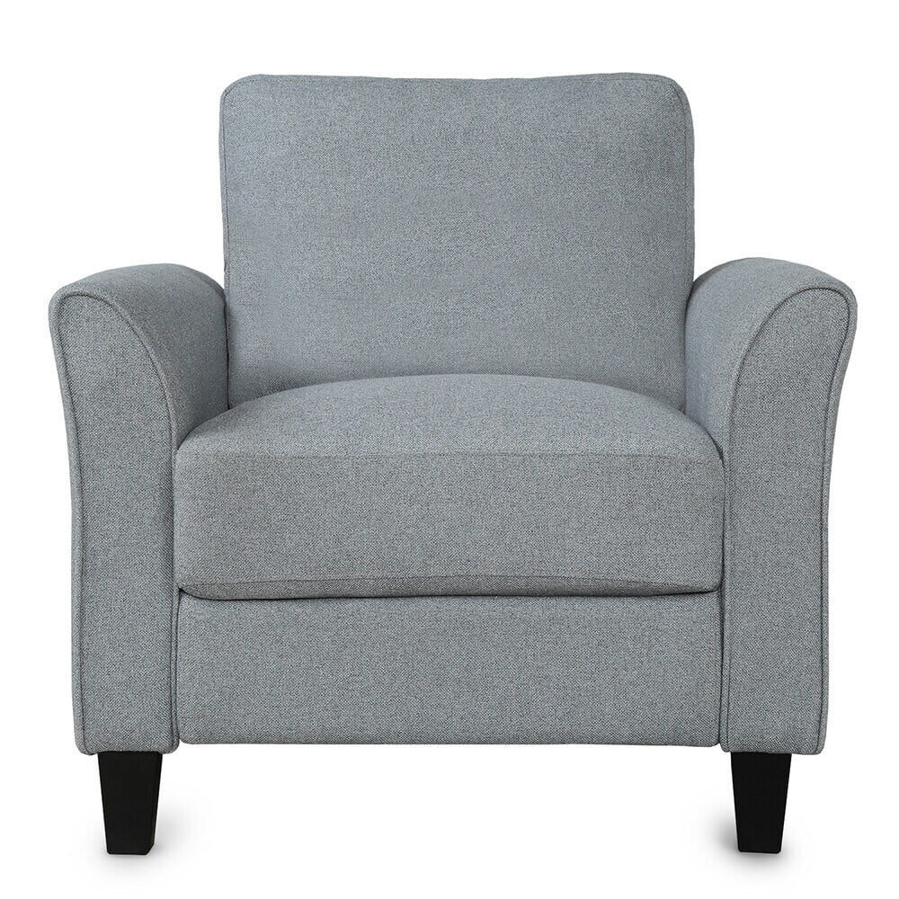 Grey Chair and 3-seat Sofa Q6304