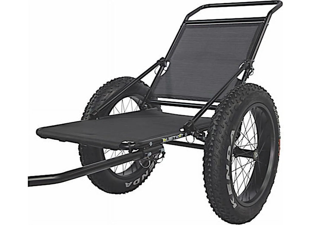 Black 2 Wheel Cargo Cart Z5390