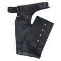 Fully Lined Unisex Leather Chaps L9313
