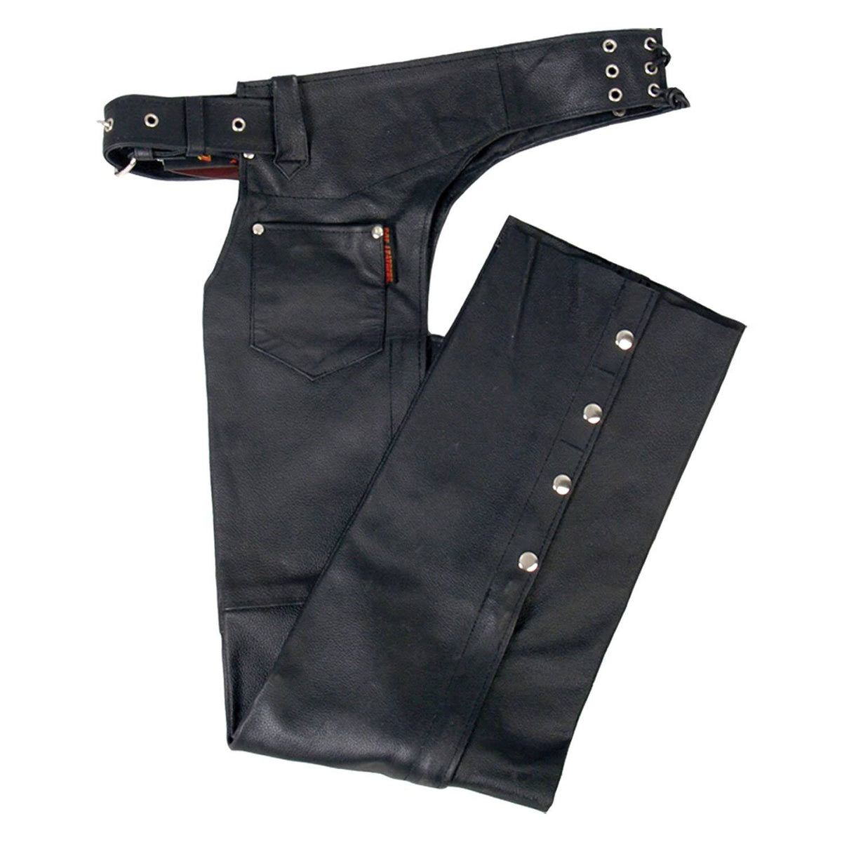 Fully Lined Unisex Leather Chaps L9313