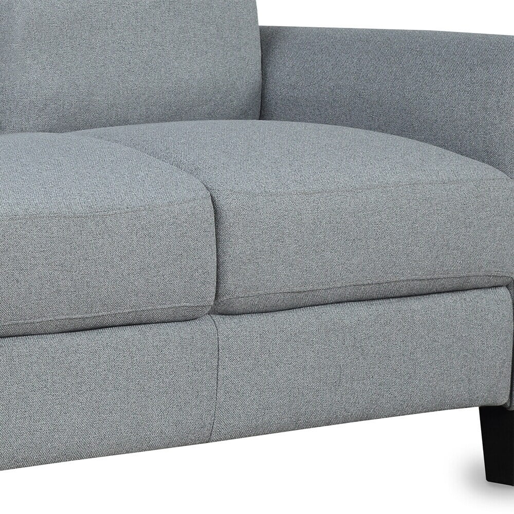 Grey Chair and 3-seat Sofa Q6304