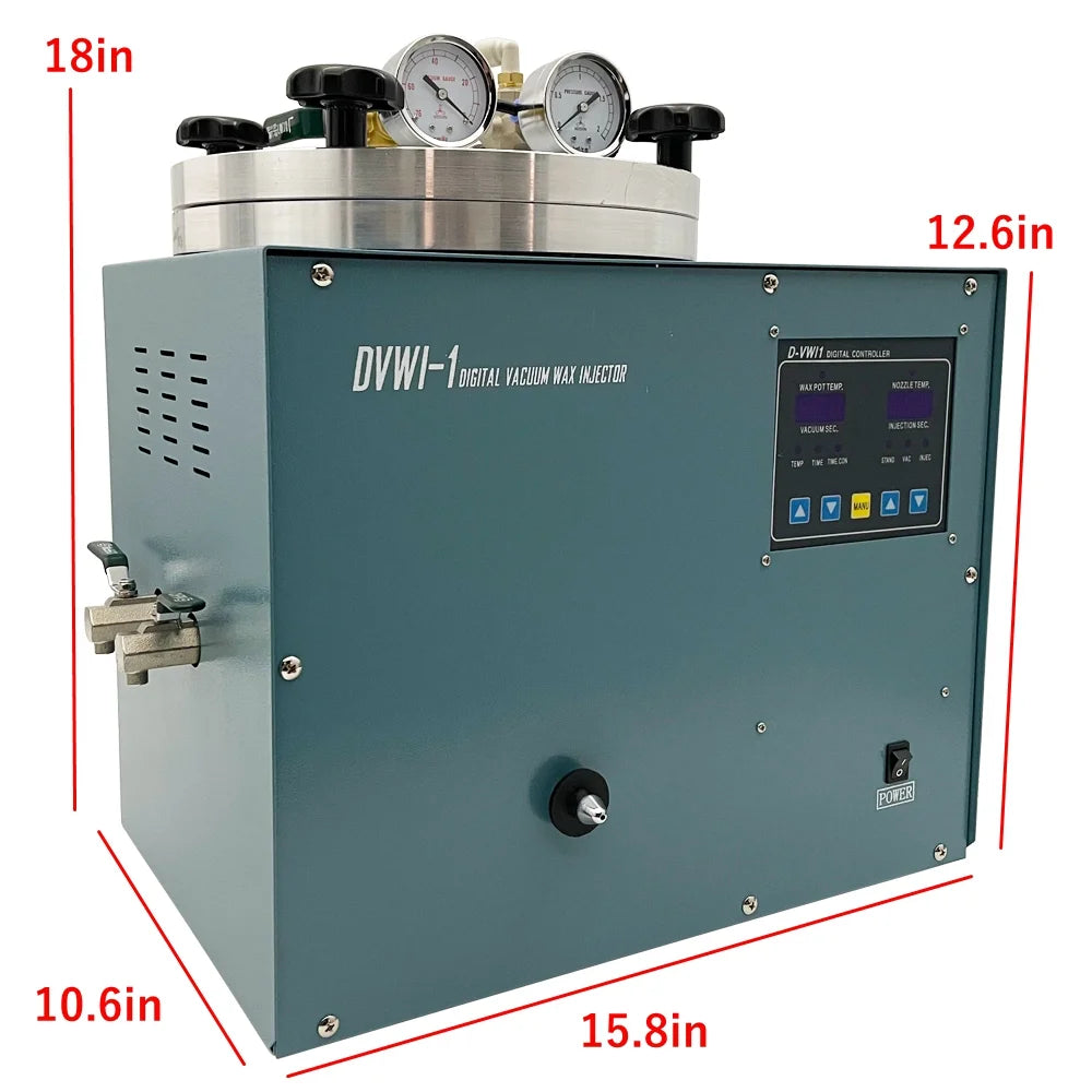 Digital Vacuum Wax Injector Jewelry Wax Injection Machine M46016