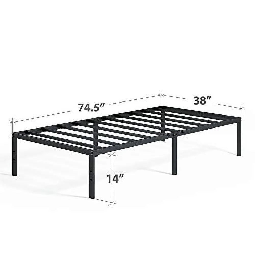 14 Inch Metal Platform Bed Frame Y799