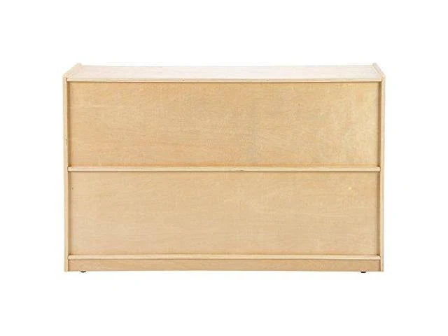 20-Cubby Birch Tray Cabinet with Sand Bins O390611