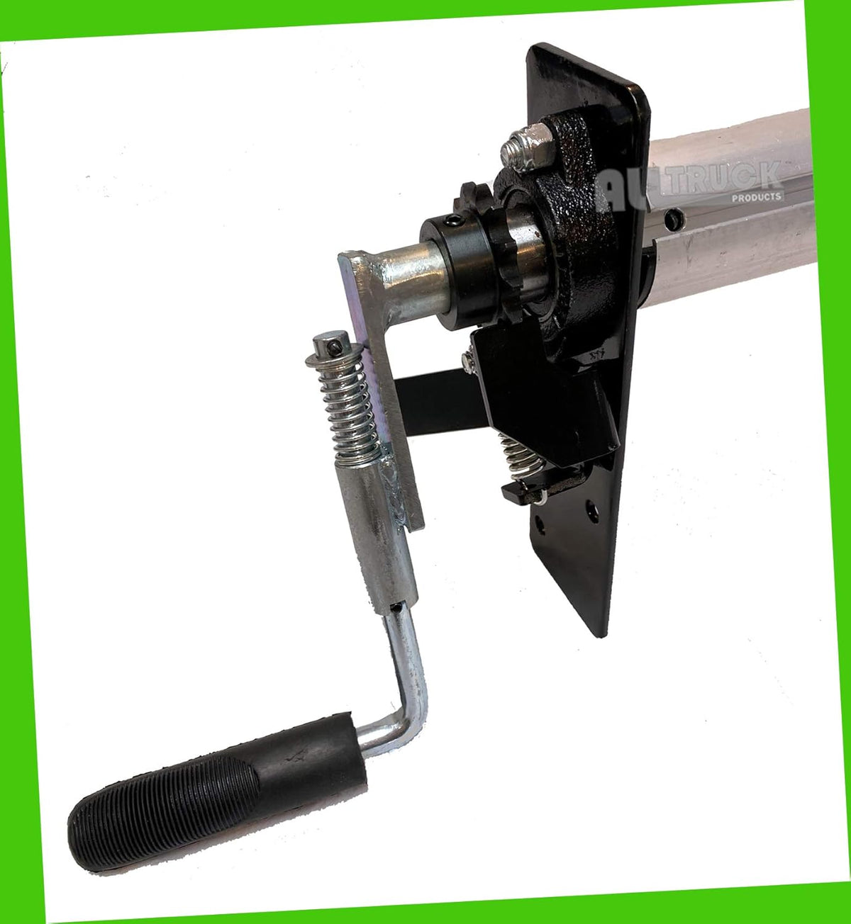 Manual Hand Crank Truck & Trailer Tarp Roller with Lock Lever G253938
