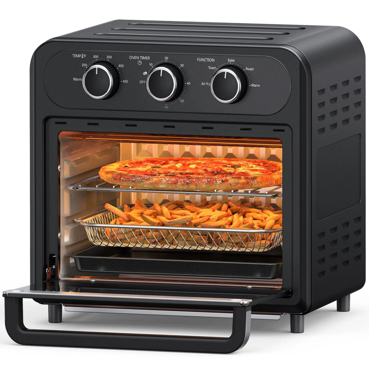 1700W 14.8 Quart 9 in 1 Air Fryer Oven O972