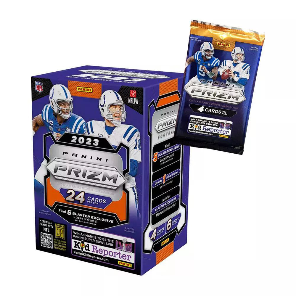 23 Panini Prizm Football Value Box B371