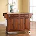 Natural Wood Top Kitchen Cart D35474