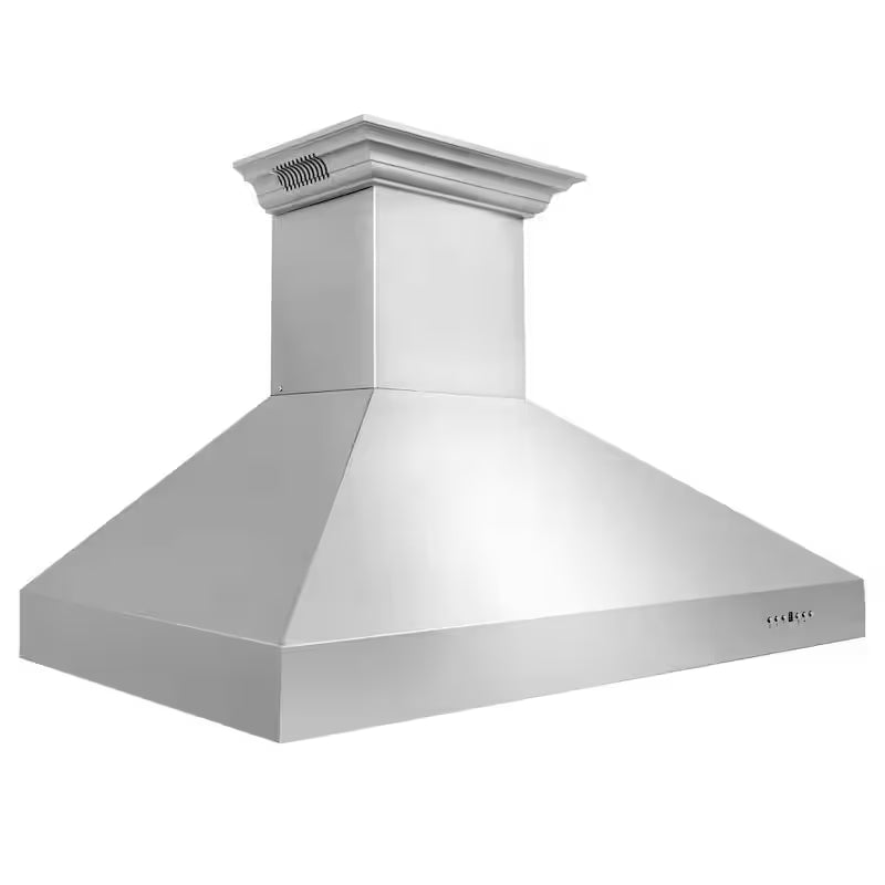 48 in. 700 CFM Wall Mount Range Hood in Stainless Steel U713368