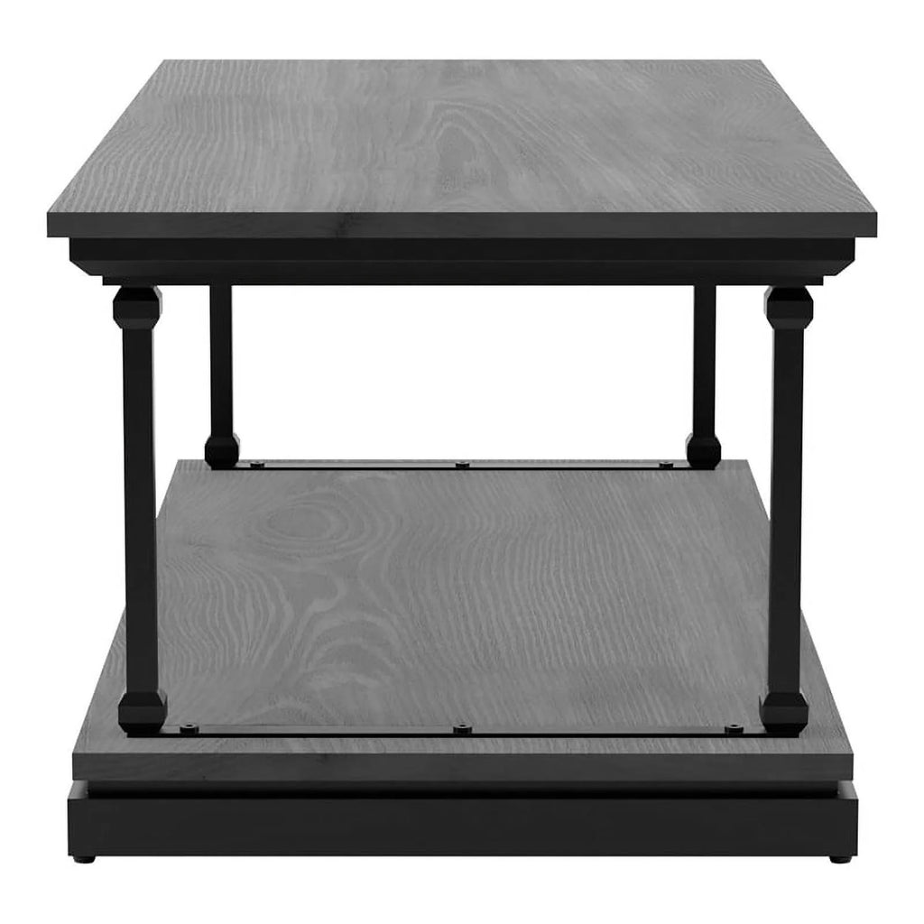 Wood 1-Shelf Coffee Table Q25541