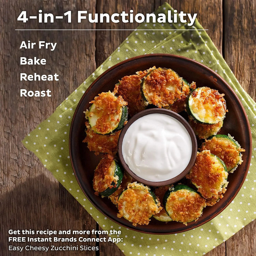 6-Quart Black Air Fryer Oven H85146