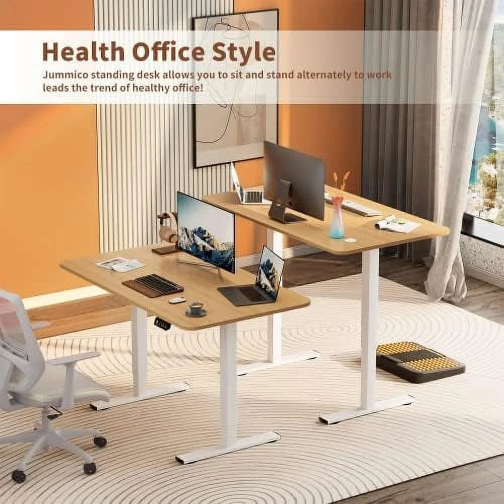 Electric Adjustable Standing Desk 55 x 24 with Memory Preset C174953