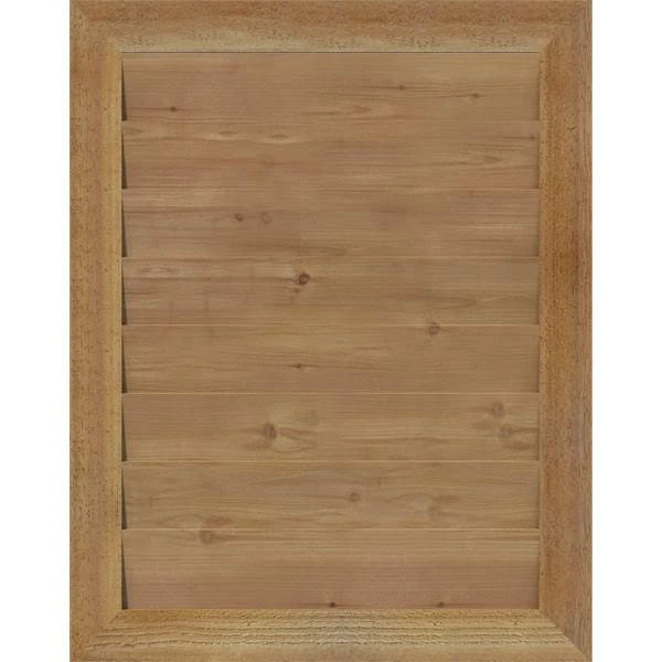 20x22 Vertical Gable Vent Unfinished Non-Functional H681