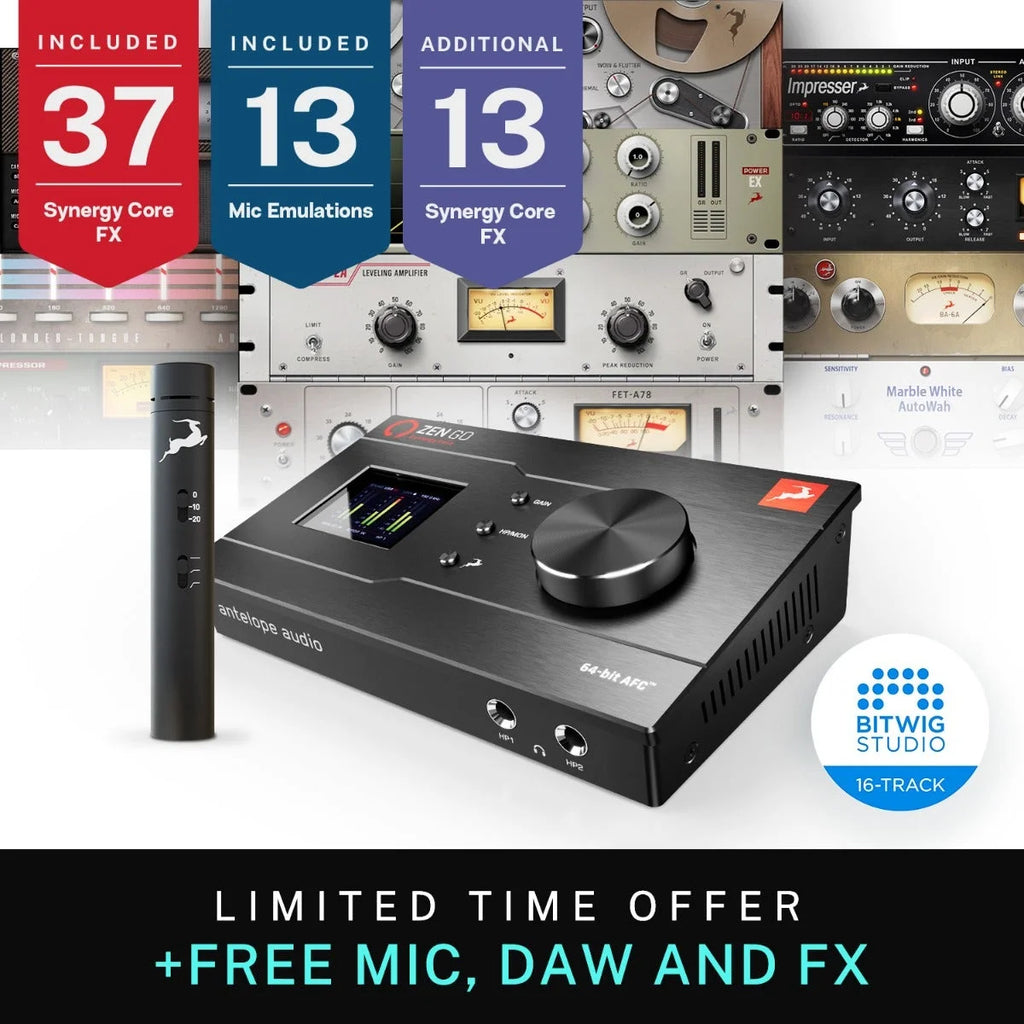 Thunderbolt and USB Audio Interface V111