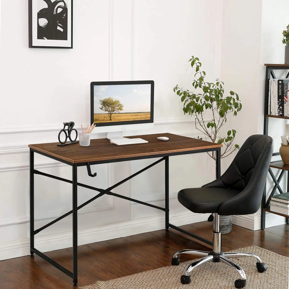 44 Inch Computer Desk with Headphone Hook N81177