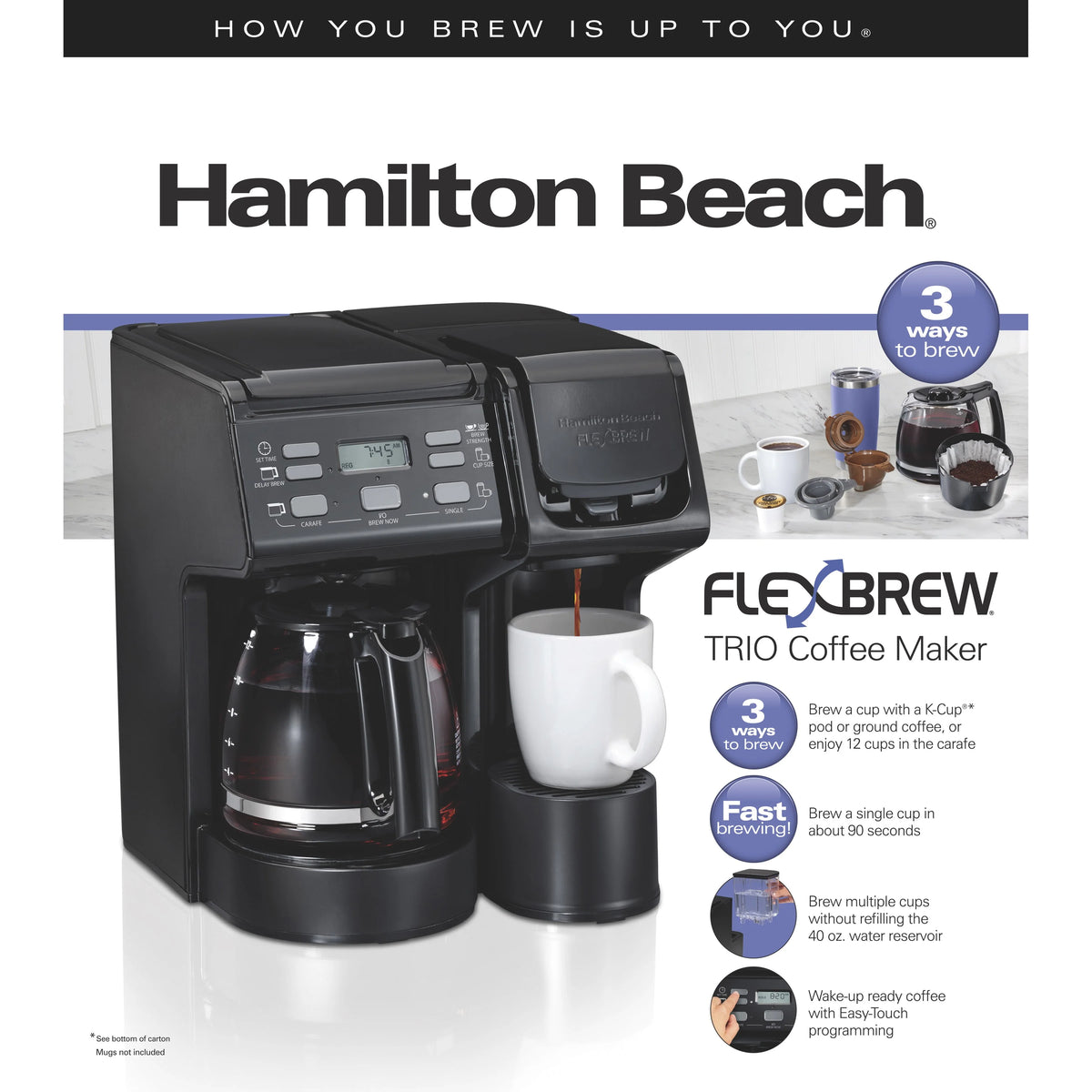 Black Coffee Maker V927733