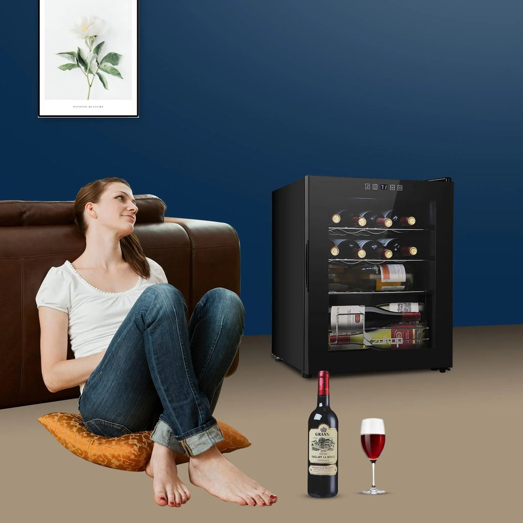 1.7cu.ft 16 Bottle Compressor Wine Cooler J178