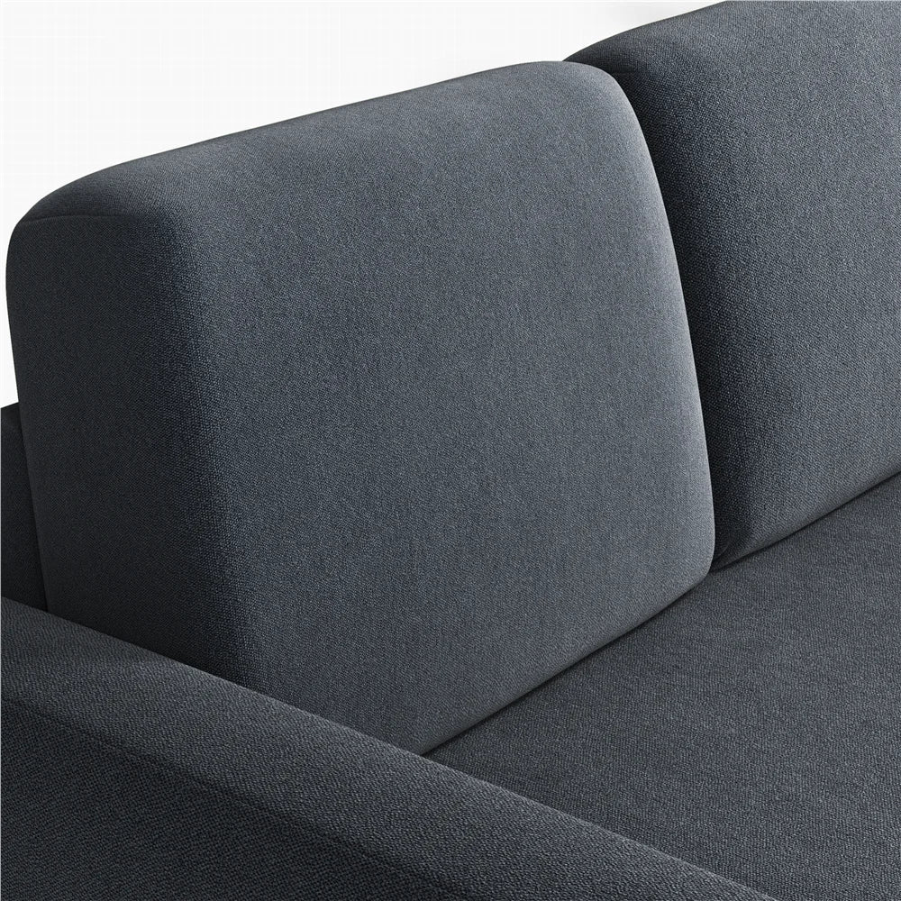 Light Gray Reversible Sleeper Sofa O18160