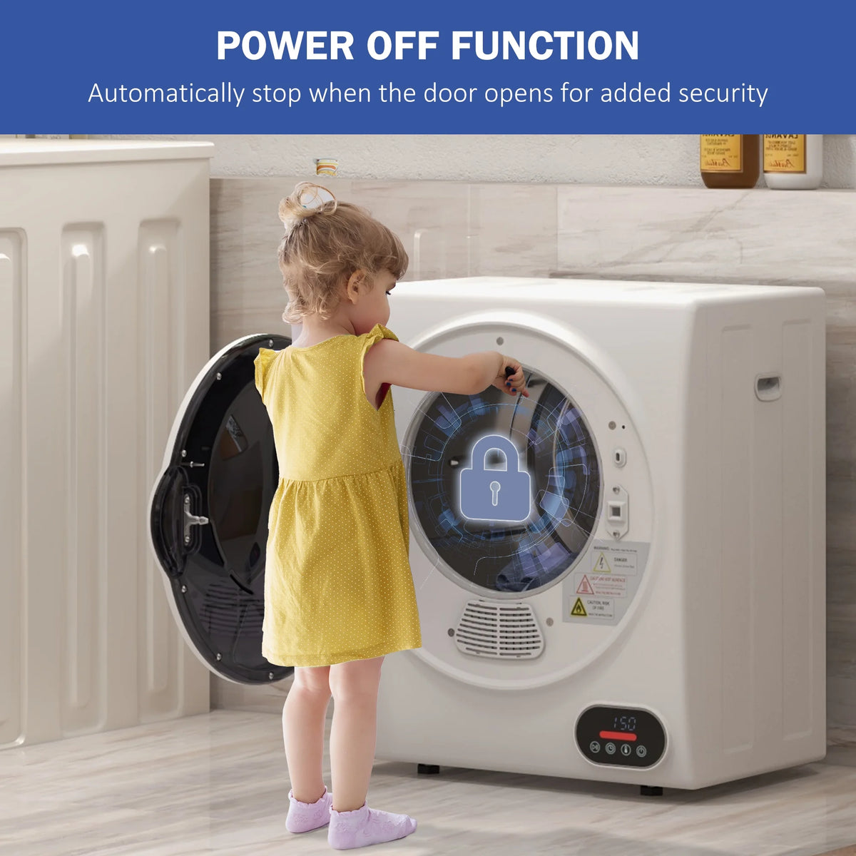 Portable 850W Laundry Dryer R365