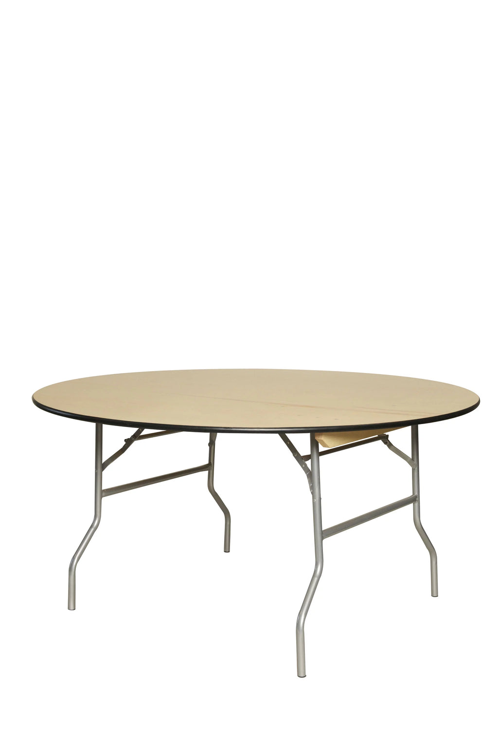 60" Round Birch Wood Table S2824