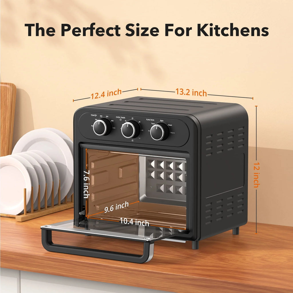 1700W 14.8 Quart 9 in 1 Air Fryer Oven O972