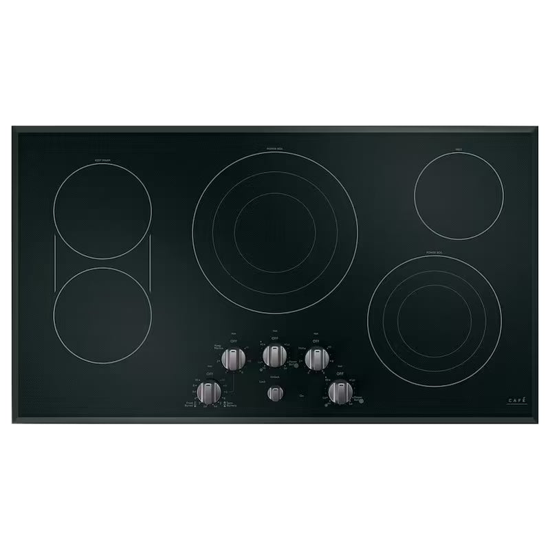 Brushed Black Electric Cooktop Knob Kit W32641