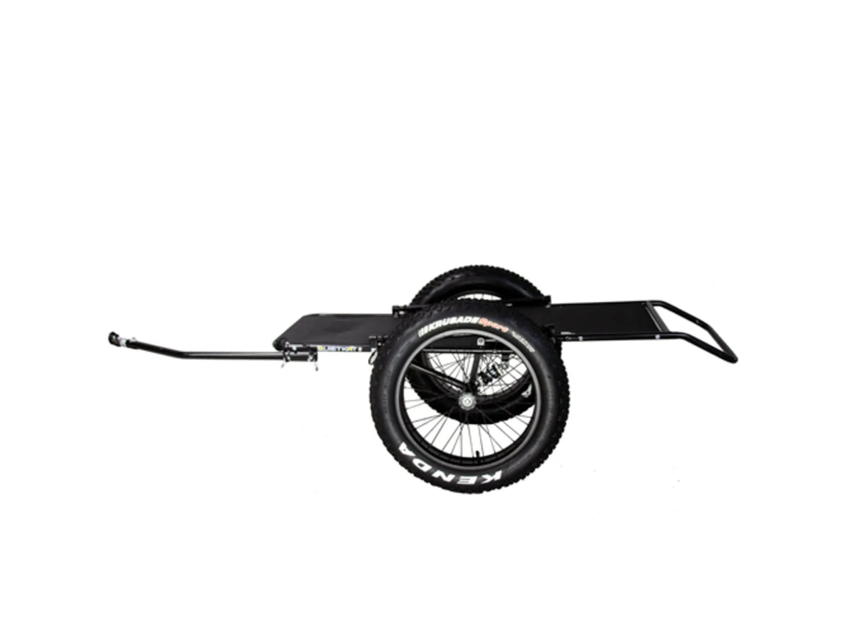 Black 2 Wheel Cargo Cart Z5390