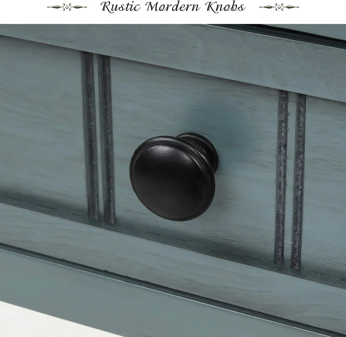 Slim Console Table with Three Drawers and Bottom Shelf K9820